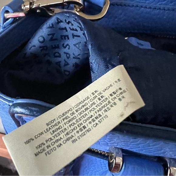 Kate Spade Chester Street Small Allyn Periwinkle Blue Satchel - Picture 13 of 16